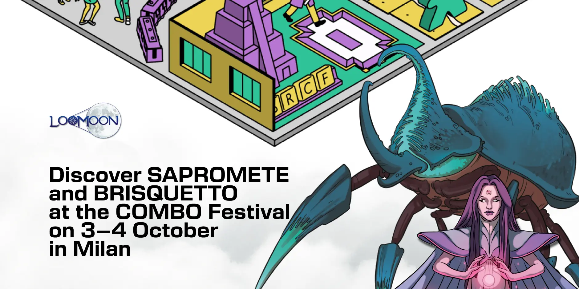 SAPROMETE® and BRISQUETTO® to be previewed at the COMBO Festival