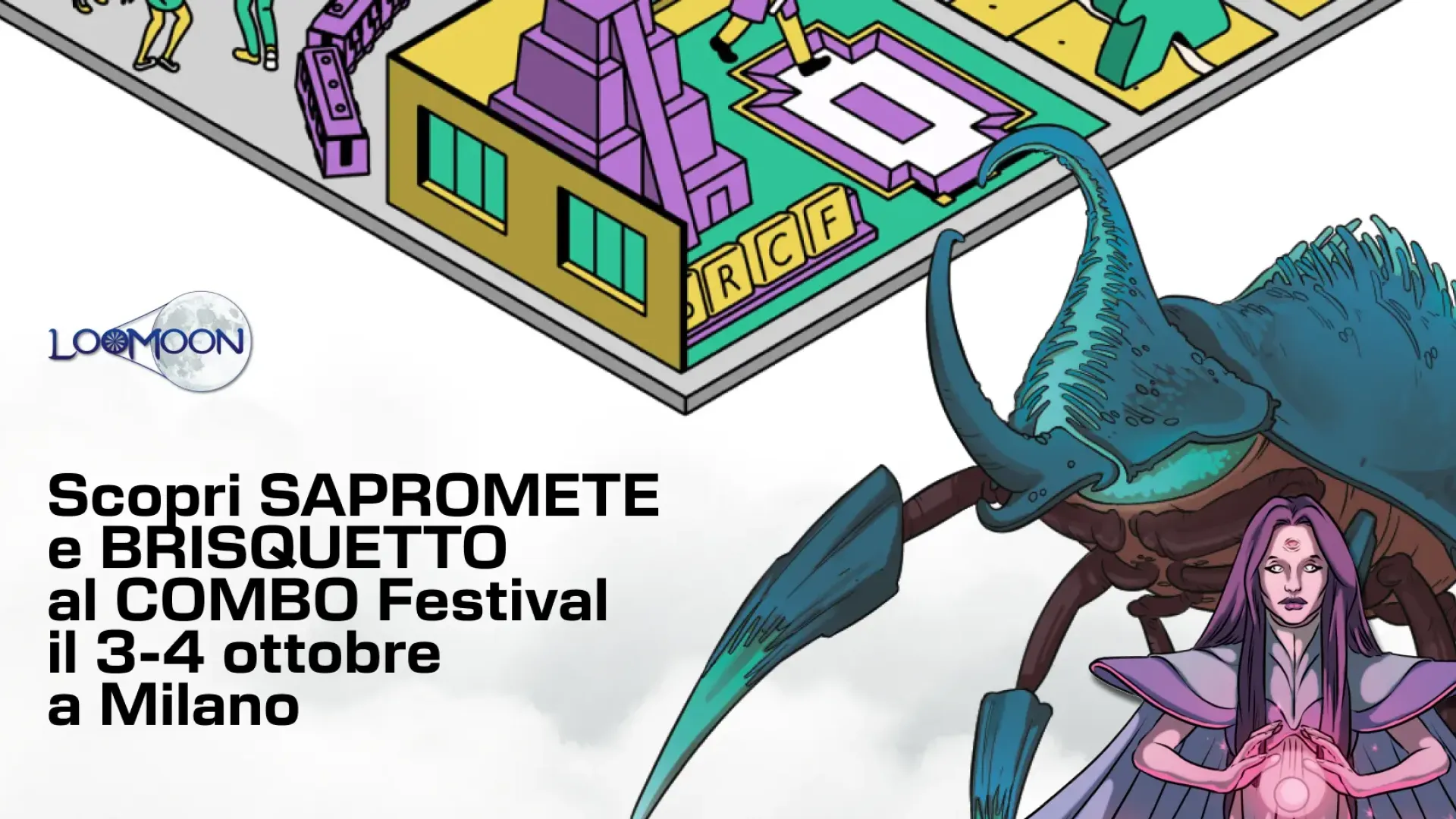 Doppia missione a Milano: SAPROMETE® e BRISQUETTO® in anteprima al COMBO Festival!